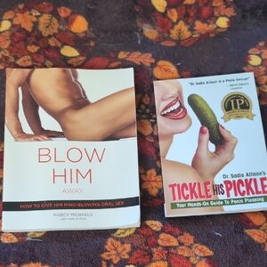 Blow Him Away and Tickle His Pickle Books